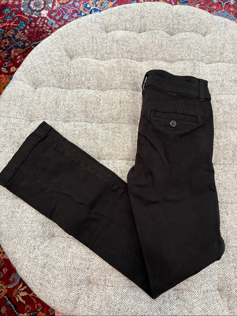American Eagle kick boot stretch black pants size 000